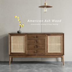 ALYA Vintage Sideboard Version 2,  Walnut Brown