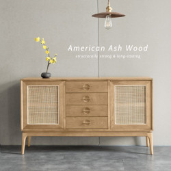 ALYA Vintage Sideboard Version 2,  Natural Ash