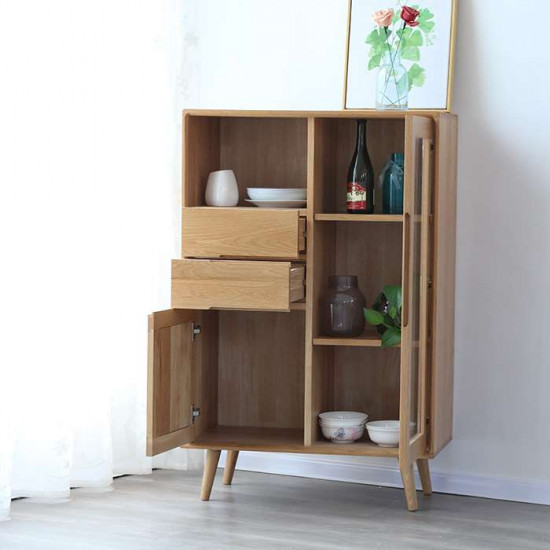 ZIPLINE Sideboard W80, Walnut Brown [SALE] 