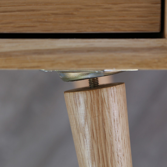 ZIPLINE Chest of Drawers W70, Walnut [SALE]