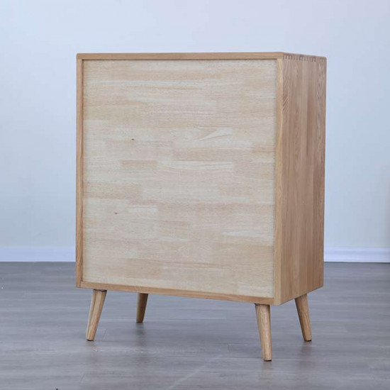 ZIPLINE Chest of Drawers W70, Walnut [SALE]