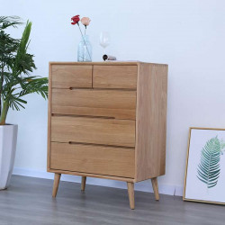 ZIPLINE Chest of Drawers W70, Walnut [SALE]