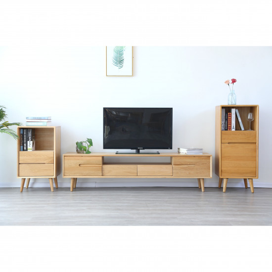 [SALE] ZIPLINE TV Cabinet W180, Oak