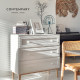 Maburu Chest of Drawers, W90, LG