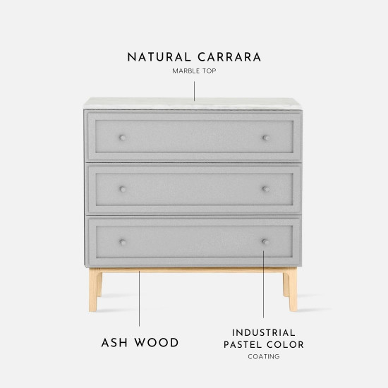 Maburu Chest of Drawers, W90, LG [1 left]
