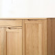 DANA Shoe Cabinet, 3-Door, Oak [SALE]