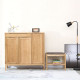 DANA Shoe Cabinet, 3-Door, Oak [SALE]