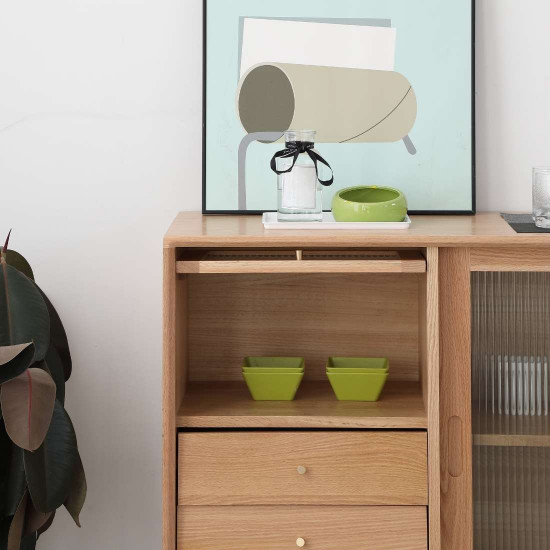 DOLCH Sideboard, with 3 Doors Wall Cabinet DOLCH Sideboard, with 3 Doors Wall Cabinet