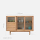 DOLCH Sideboard, with 3 Doors Wall Cabinet DOLCH Sideboard, with 3 Doors Wall Cabinet