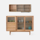 DOLCH Sideboard, with 3 Doors Wall Cabinet DOLCH Sideboard, with 3 Doors Wall Cabinet