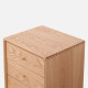 DOLCH Drawers with wheels, Oak DOLCH Drawers with wheels, Oak
