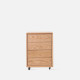 DOLCH Drawers with wheels, Oak DOLCH Drawers with wheels, Oak