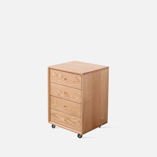 DOLCH Drawers with wheels, Oak DOLCH Drawers with wheels, Oak
