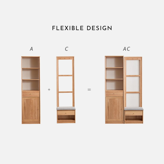 ELGIN Entrance Shoe Cabinet - Type A ELGIN Entrance Shoe Cabinet - Type A