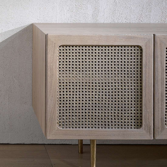 OAKI Rattan TV Cabinet, L180 OAKI Rattan TV Cabinet, L180
