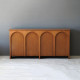 OAKI Retro Style Sideboard, 3-Door