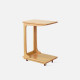[SALE] DOLCH C-shape side table, Oak