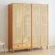ELGIN Rattan Wardrobe, Combined ELGIN Rattan Wardrobe, Combined