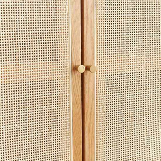 ELGIN Rattan Wardrobe, Combined ELGIN Rattan Wardrobe, Combined