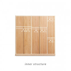 KIKO Wardrobe, 5 doors, L200