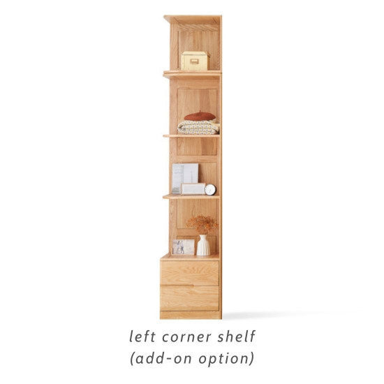 KIKO Wardrobe, 6 doors with top, L240 KIKO Wardrobe, 6 doors with top, L240