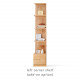 KIKO Wardrobe, 6 doors with top, L240 KIKO Wardrobe, 6 doors with top, L240