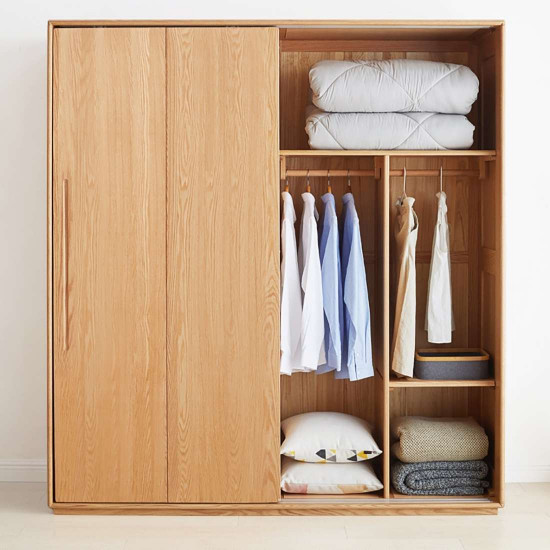 DOLCH Wardrobe with sliding doors, L140-180 DOLCH Wardrobe with sliding doors, L140-180