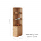 DOLCH Wardrobe with sliding doors, L140-180 DOLCH Wardrobe with sliding doors, L140-180