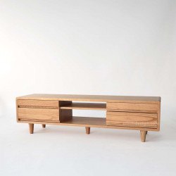[Sale] Double Dip TV Board, Oak