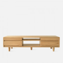 [Sale] Double Dip TV Board, Oak