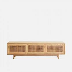 [SALE] SEN RATTAN TV Cabinet L180, Natural V.2