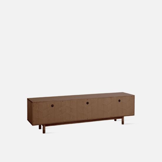 SEN RATTAN TV Cabinet L180, Dark Walnut V.2