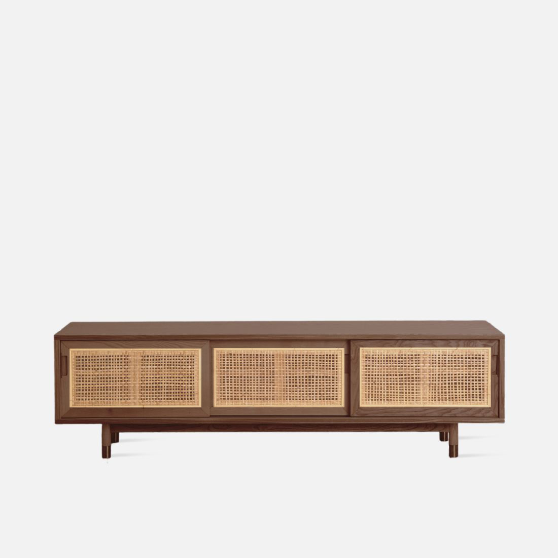 SEN RATTAN TV Cabinet L180, Dark Walnut V.2