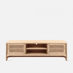 SEN RATTAN TV Cabinet, Natural Ash, L140 (Last one)