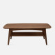 Breeze Coffee Table, Walnut Breeze Coffee Table, Walnut