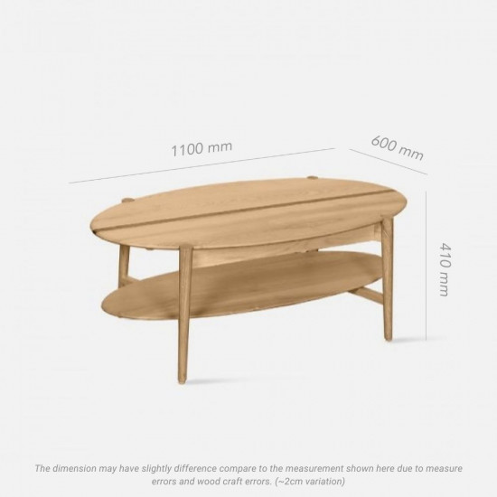 [SALE] Poly Coffee Table 2S [Stock x1]