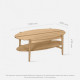 [SALE] Poly Coffee Table 2S [Stock x1]
