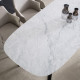 NOVA Marble Table V2, White, L140 - L240