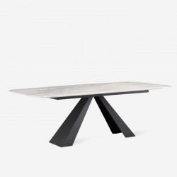 NOVA Marble V Leg Table