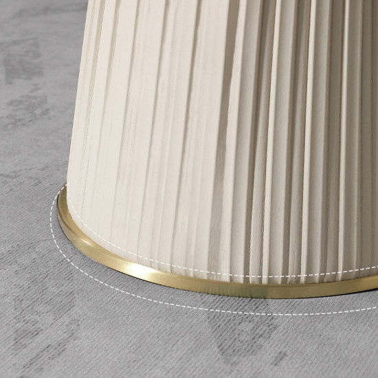 LOGAN Sintered Marble Table, D120-130 LOGAN Sintered Marble Table, D120-130