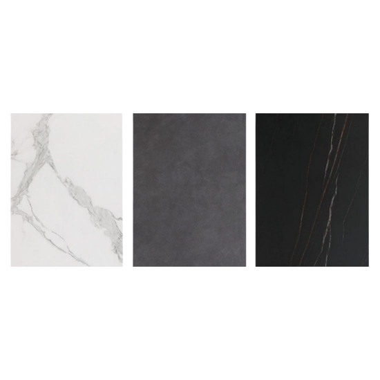 LOGAN Sintered Marble Table, D120-130 LOGAN Sintered Marble Table, D120-130