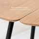 VIGGO Dinning Table, Oak, D88 VIGGO Dinning Table, Oak, D88