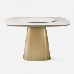 WILLOW Steel Squared Table L120 [Demo]