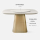 WILLOW Steel Squared Table WILLOW Steel Squared Table