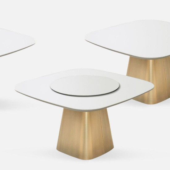 WILLOW Steel Squared Table WILLOW Steel Squared Table