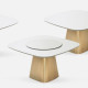WILLOW Steel Squared Table WILLOW Steel Squared Table