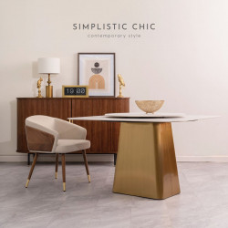 WILLOW Steel Squared Table L120 [Demo]