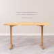 Live Edge Table, Walnut Brown Live Edge Table, Walnut Brown