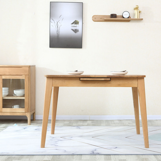 Shima Extendable Table, Oak Shima Extendable Table, Oak