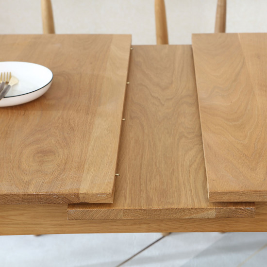 Shima Extendable Table, Oak Shima Extendable Table, Oak
